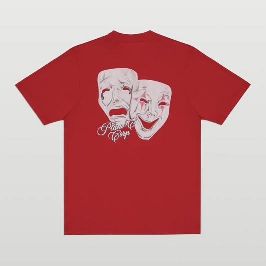 CAMISETA PLANO C - MASKS RED