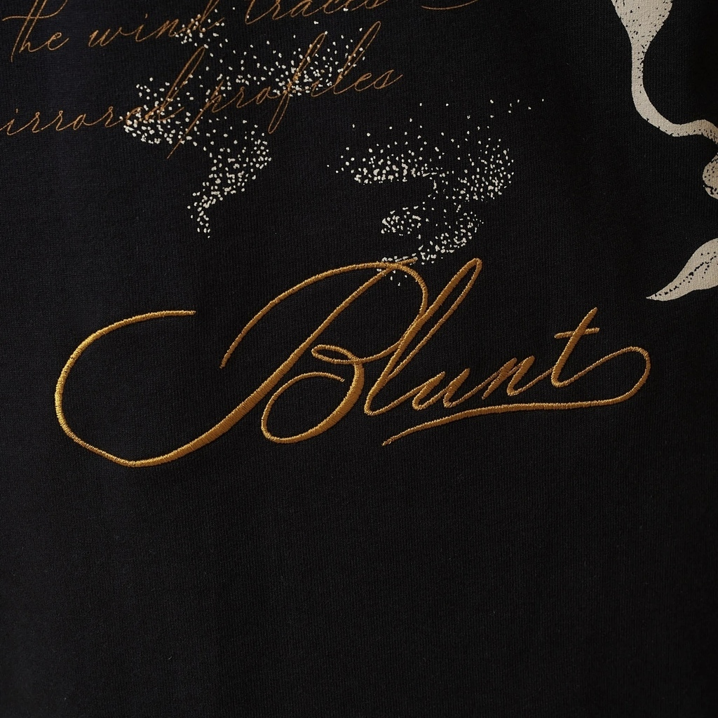 CAMISETA BLUNT - PAREIDOLIA PREMIUM PRETA