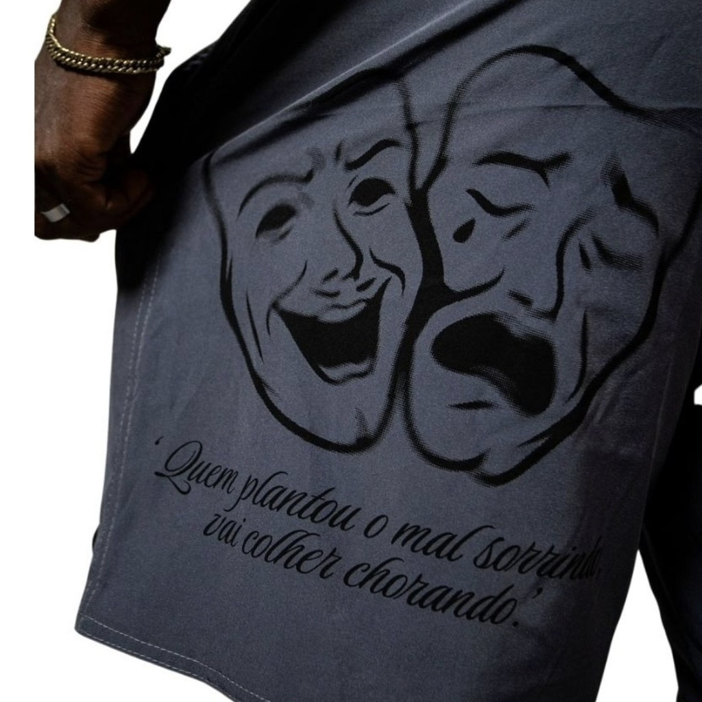 SHORT CHRONIC - HIDRONATIC CINZA