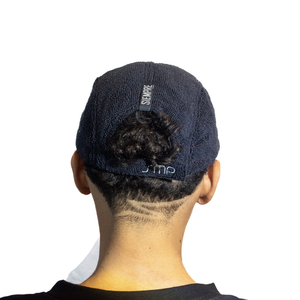 BONÉ SIEMPRE - TOALLA NEGRA