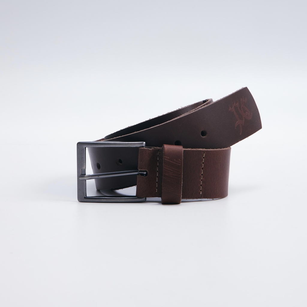 CINTO PLANO C - CLASSIC FOSSIL COURO CAPUCCINO