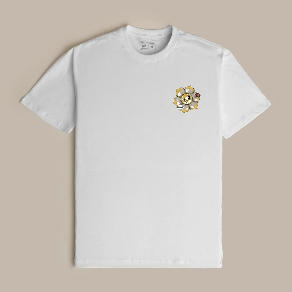 CAMISETA BLUNT - GRINNER BRANCO