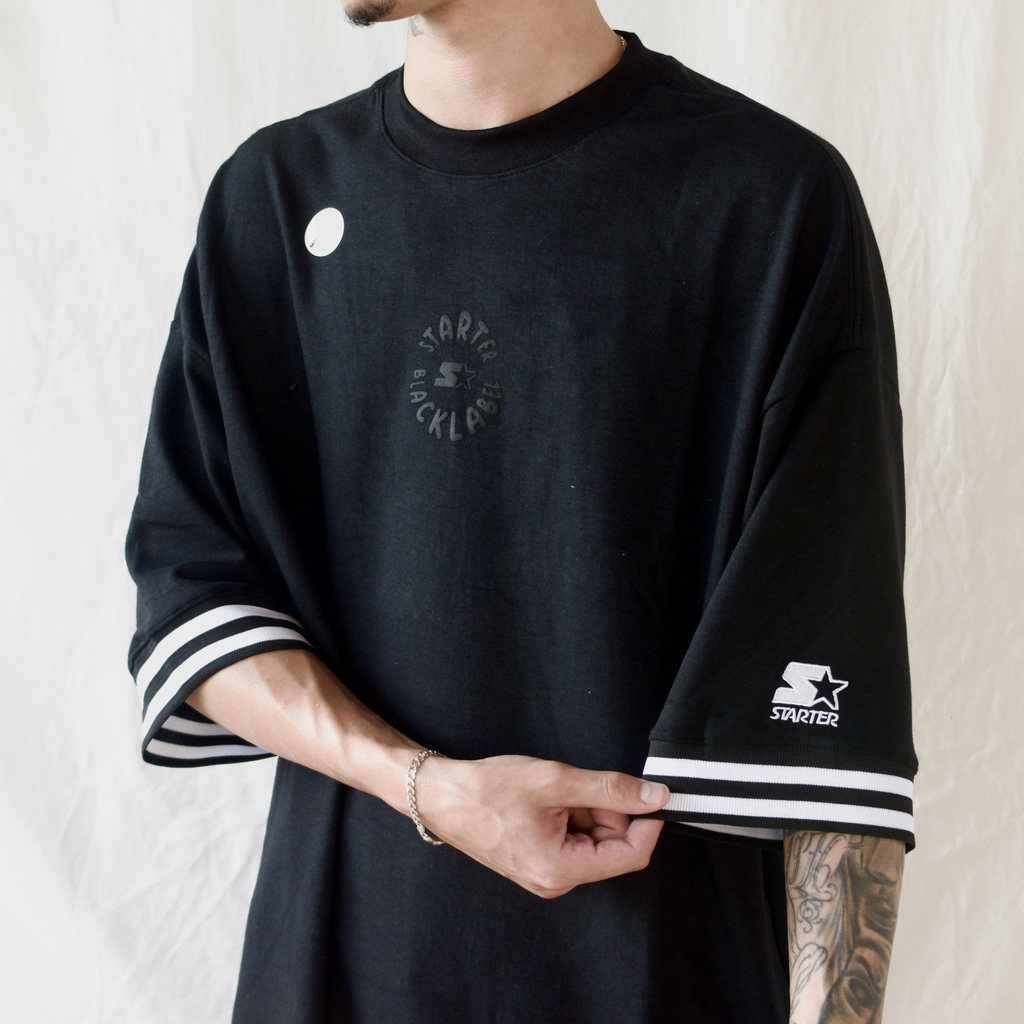 CAMISETA STARTER - OVER CONCEPT PRETO