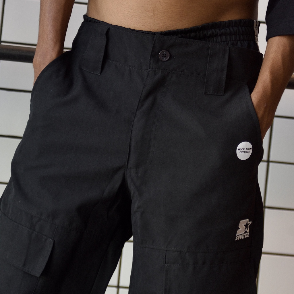 CALÇA STARTER - CARGO AUTHENTIC BLACK