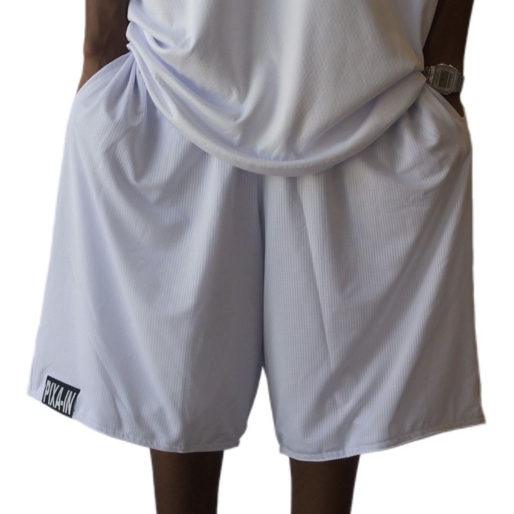 BERMUDA PIXA-IN BRANCA/BRANCA