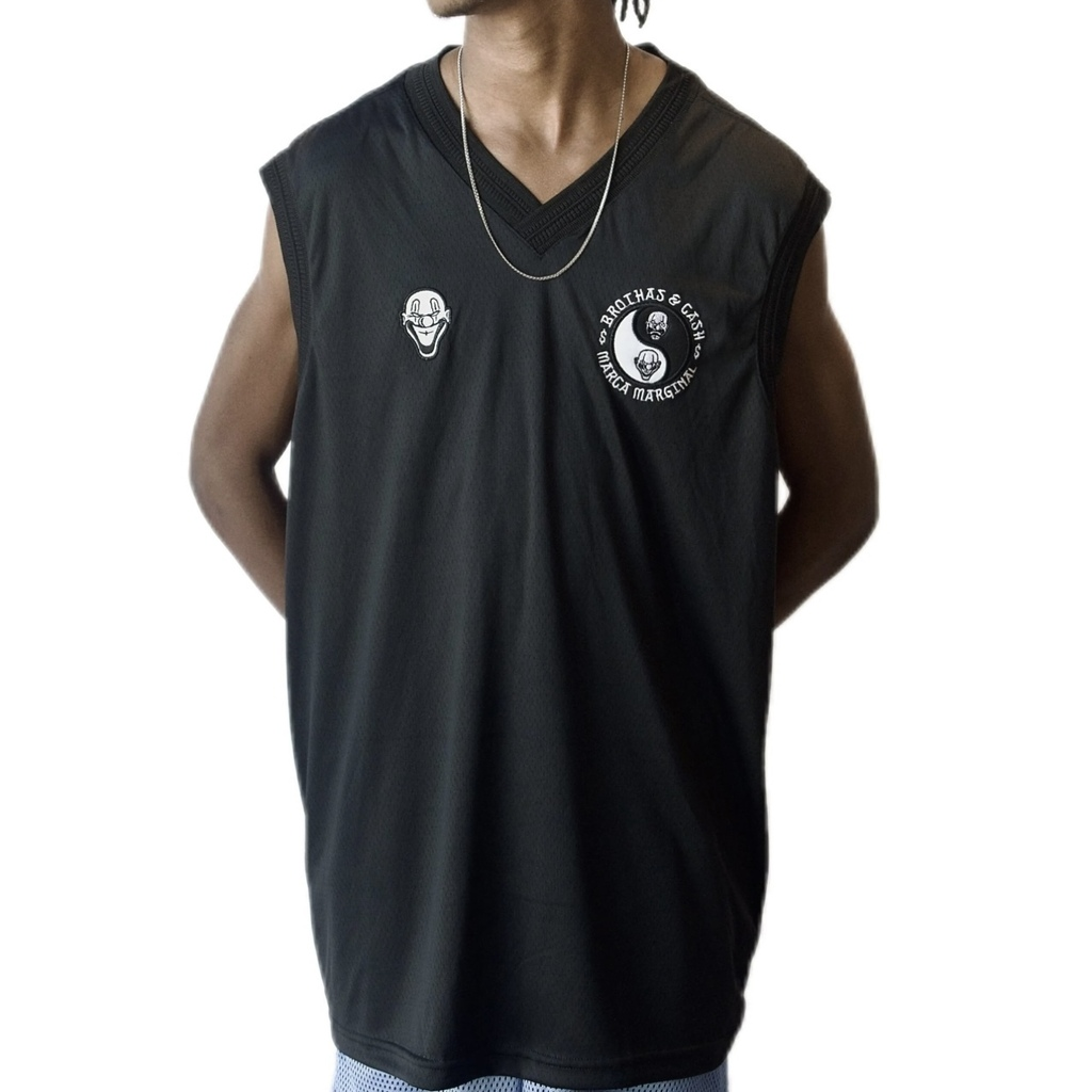 REGATA BROTHAS & CASH - CLOWN PRETO