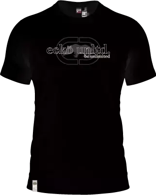 CAMISETA ECKO - BE UNLIMITED PRETO