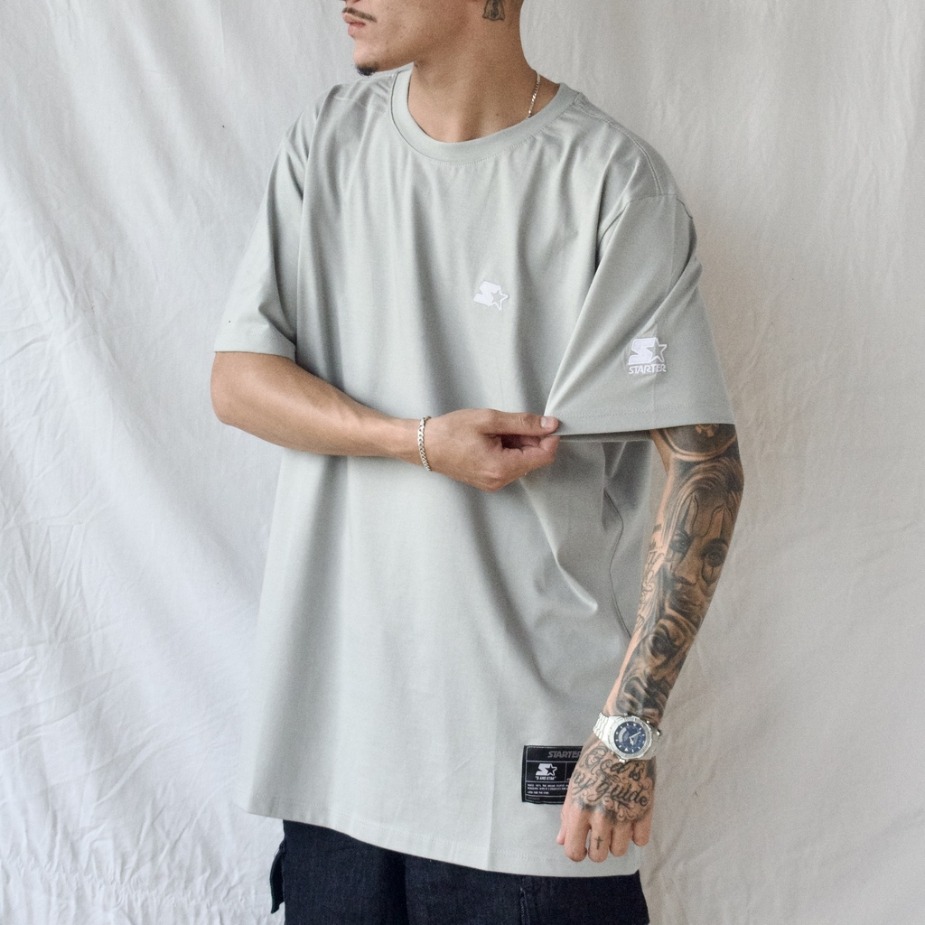 CAMISETA STARTER - BASIC AUTHENTIC CINZA