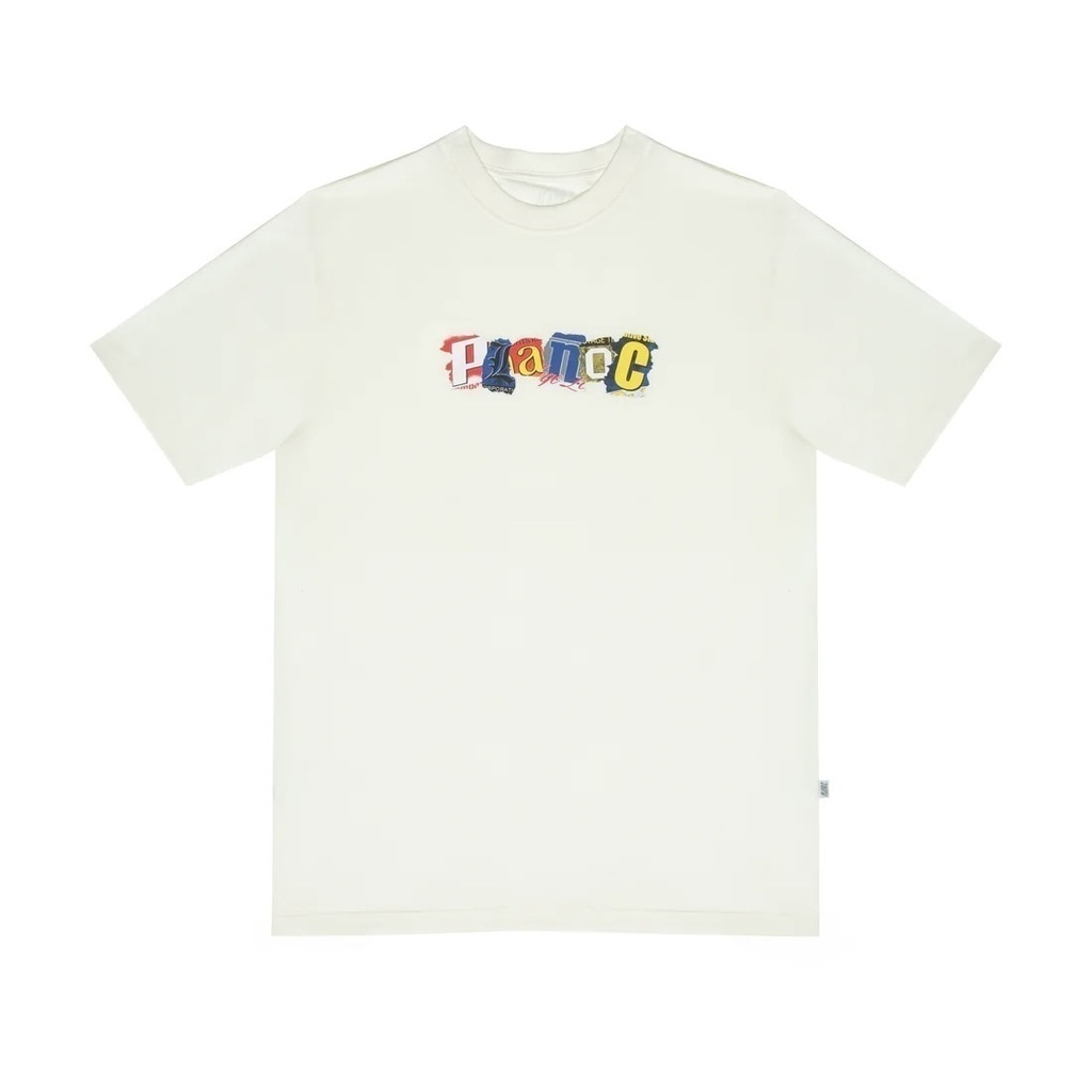 CAMISETA PLANO C - “COLLAGE” OFF-WHITE