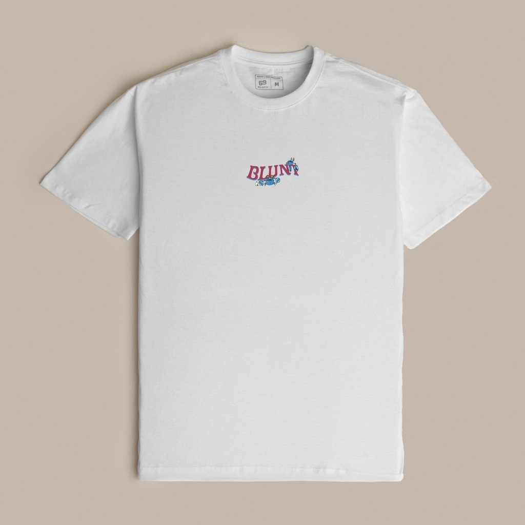 CAMISETA BLUNT DRUNK FISH BRANCO