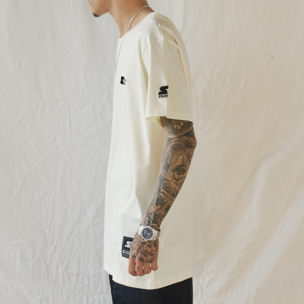 CAMISETA STARTER - BASIC AUTHENTIC OFF WHITE
