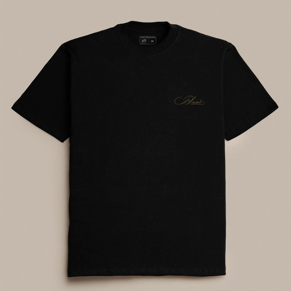 CAMISETA BLUNT - PAREIDOLIA PREMIUM PRETA