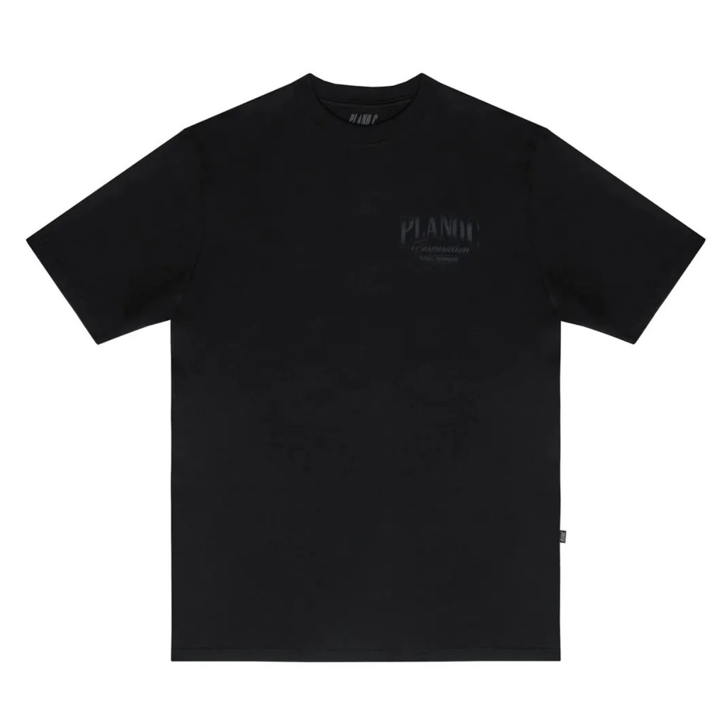 CAMISETA PLANO C - CHAMPIONS RING BLACK