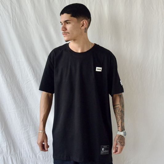 CAMISETA STARTER - MINIMALISTA BASIC PRETO