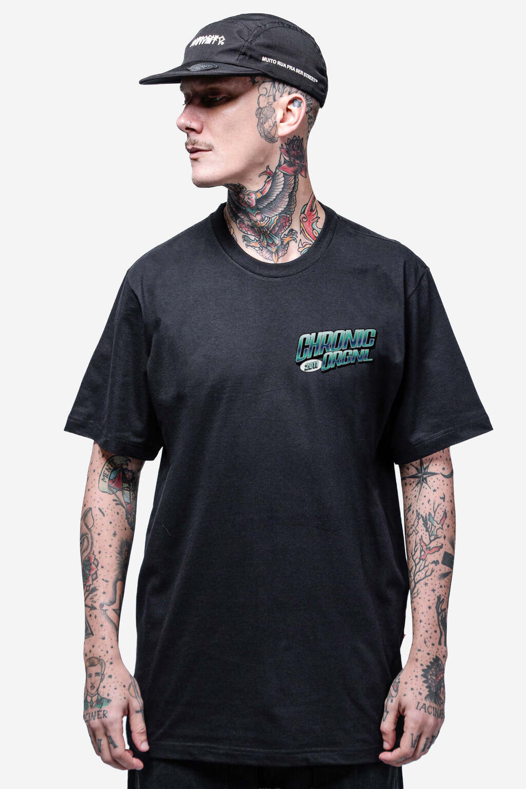 CAMISETA CHRONIC - SUPRA 2011 ORIGINAL PRETO