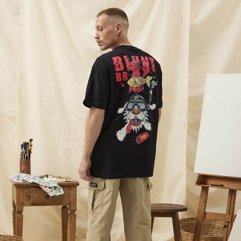 CAMISETA BLUNT - CRAZY DOG PRETO