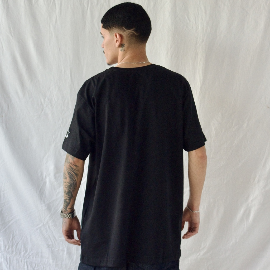 CAMISETA STARTER - MINIMALISTA BASIC PRETO