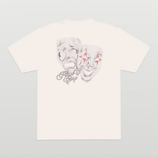 CAMISETA PLANO C - MASKS WHITE