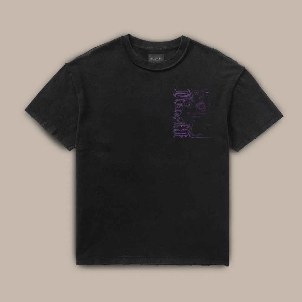 CAMISETA BLUNT - BOXY BAGHEERA PRETO