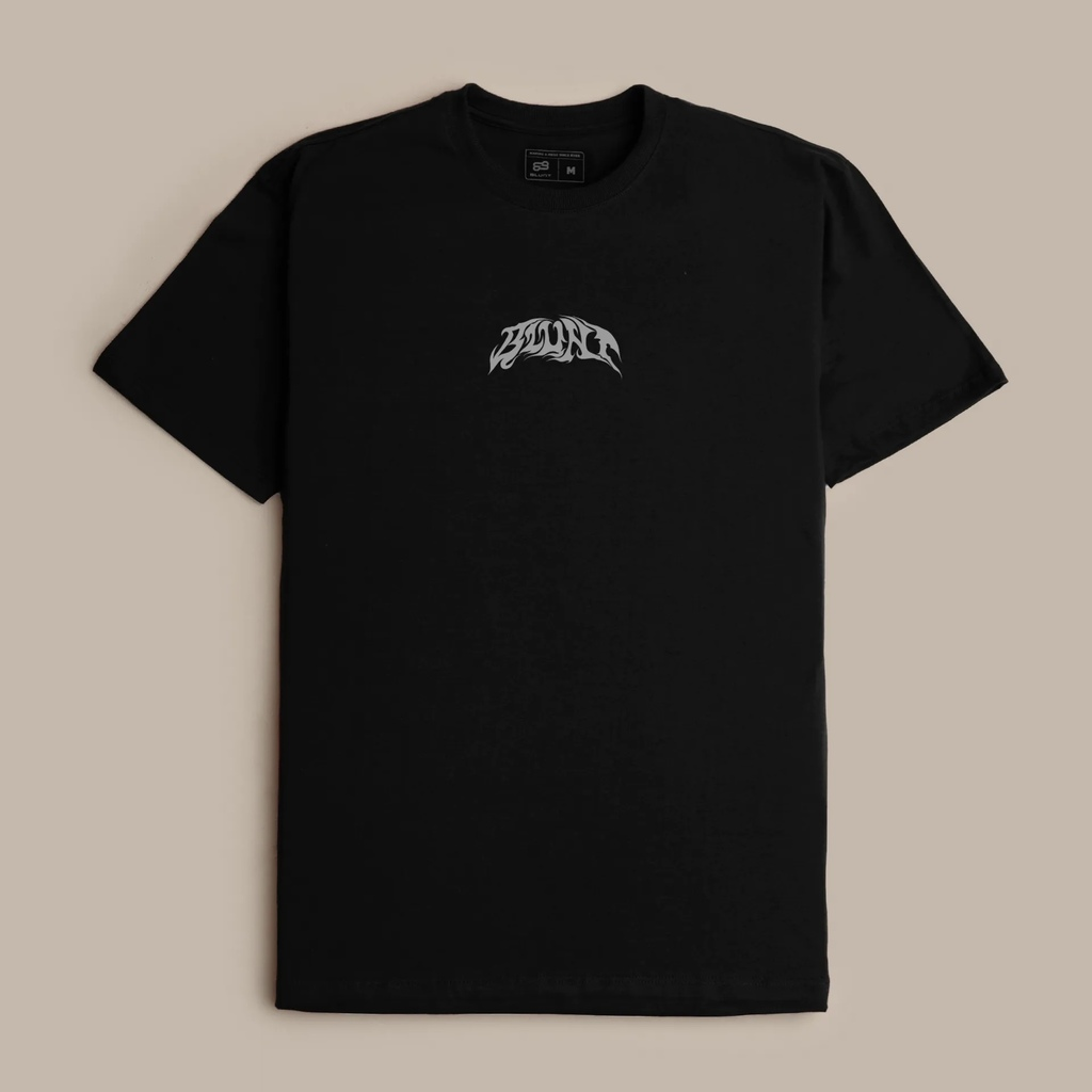 CAMISETA BLUNT - LETTERING PRETO