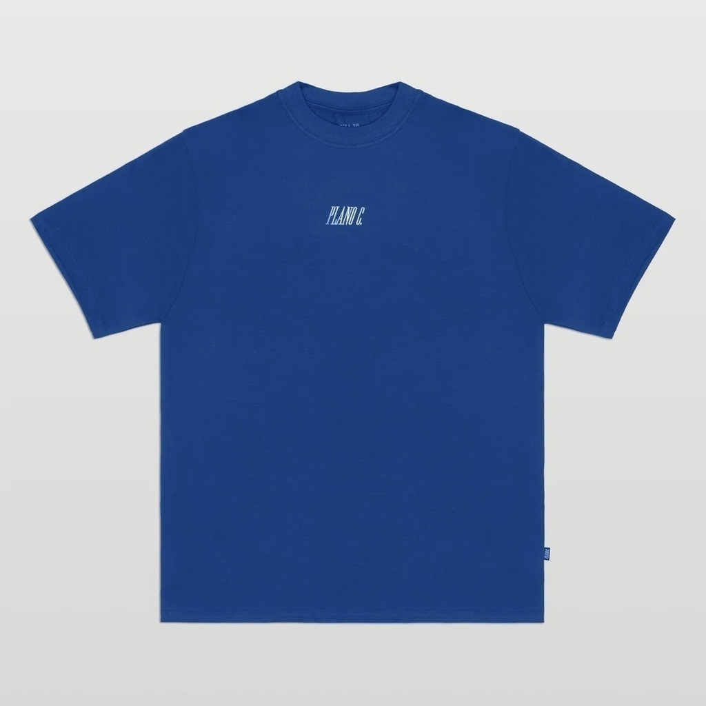 CAMISETA PLANO C - THE LOGO PREMIUM BLUE