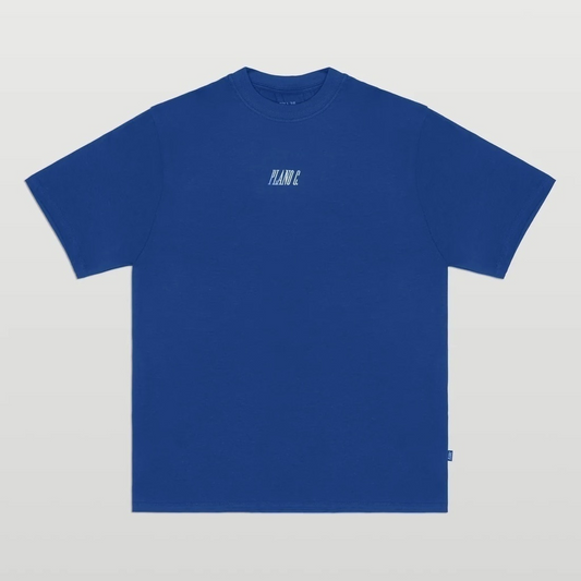 CAMISETA PLANO C - THE LOGO PREMIUM BLUE