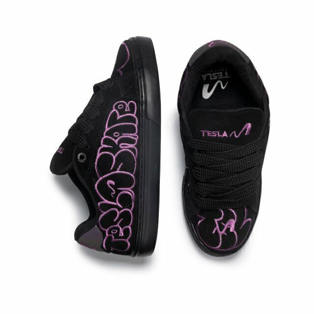 TÊNIS TESLA - HERTZ BLACK PURPLE