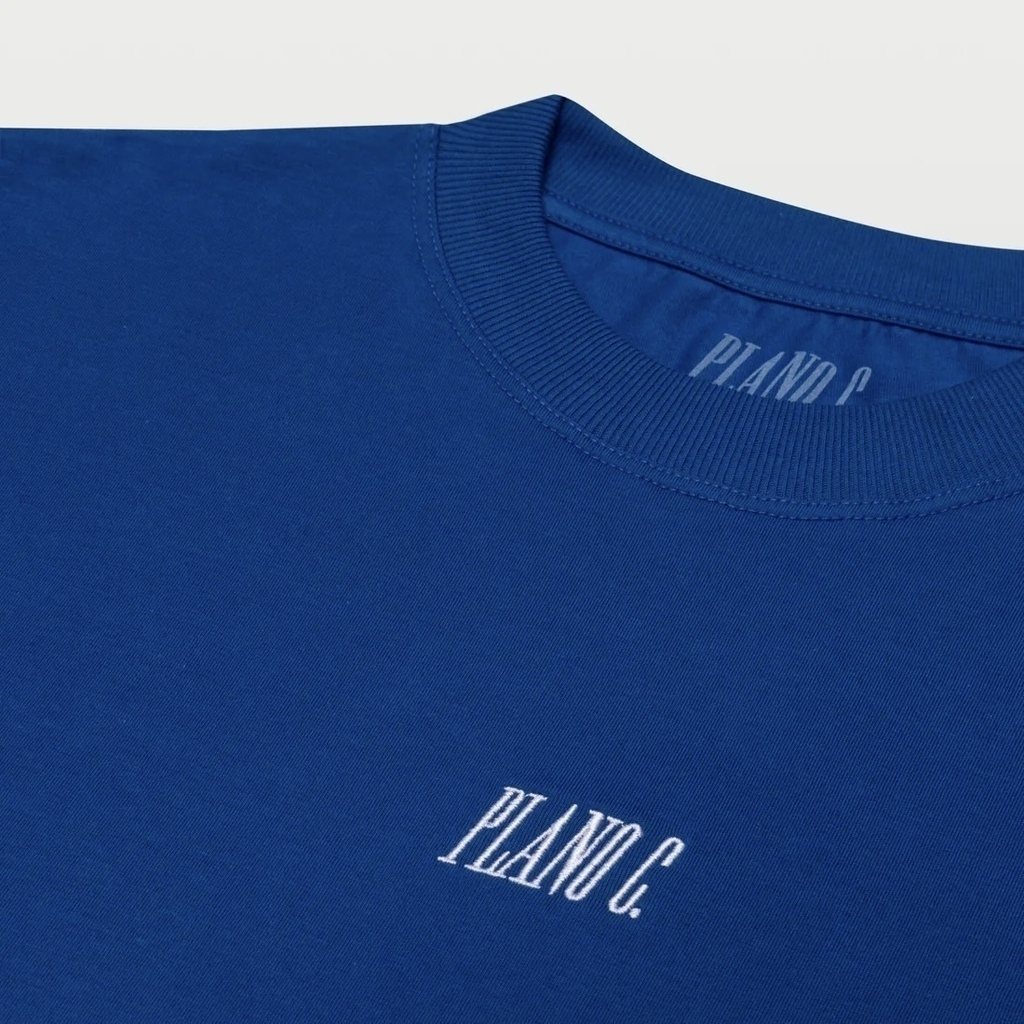 CAMISETA PLANO C - THE LOGO PREMIUM BLUE