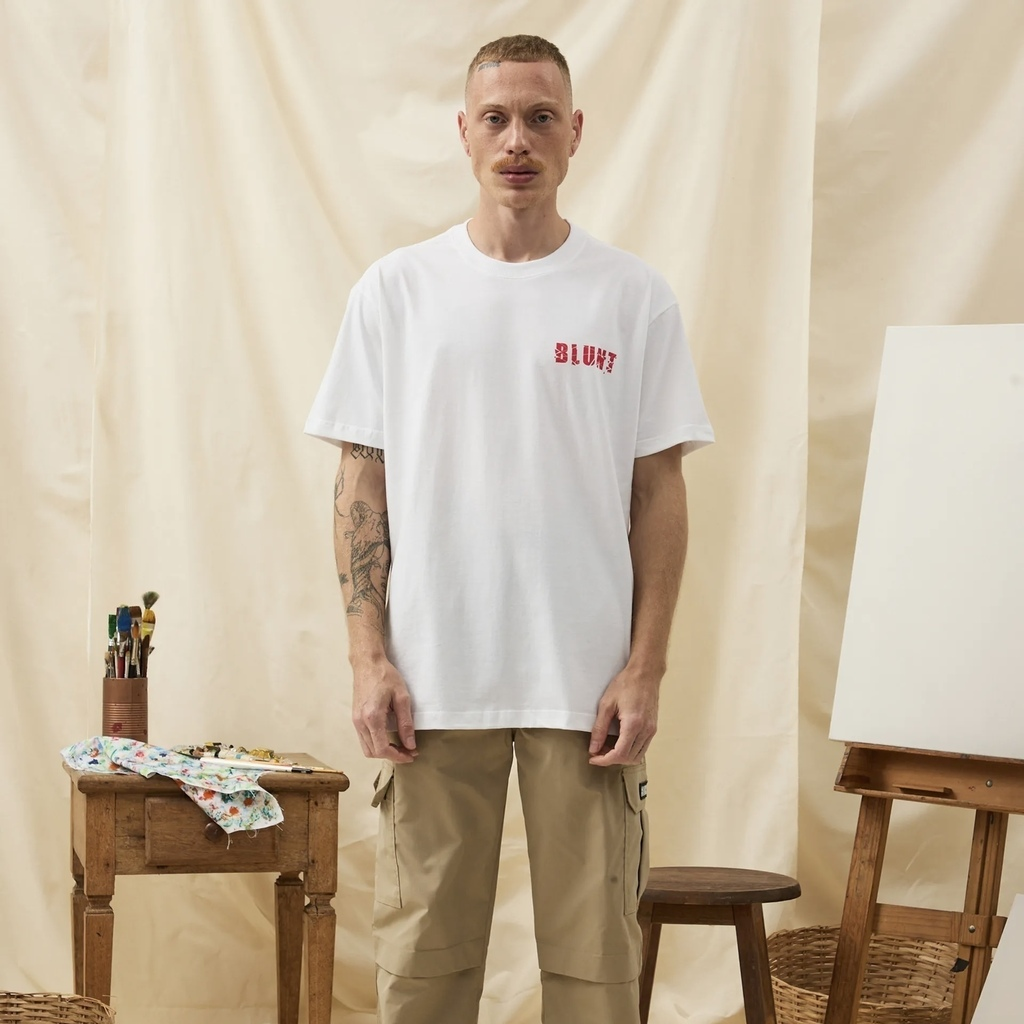 CAMISETA BLUNT - CRAZY DOG BRANCO