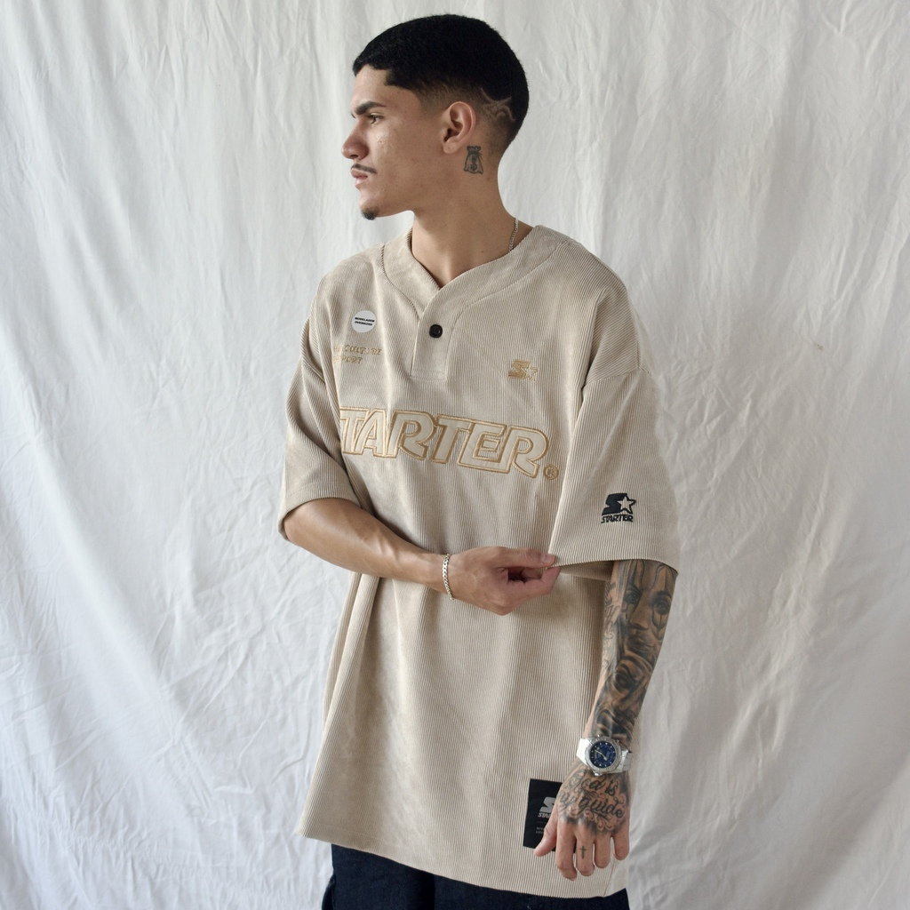 CAMISETA STARTER - COTTON PREMIUM AREIA