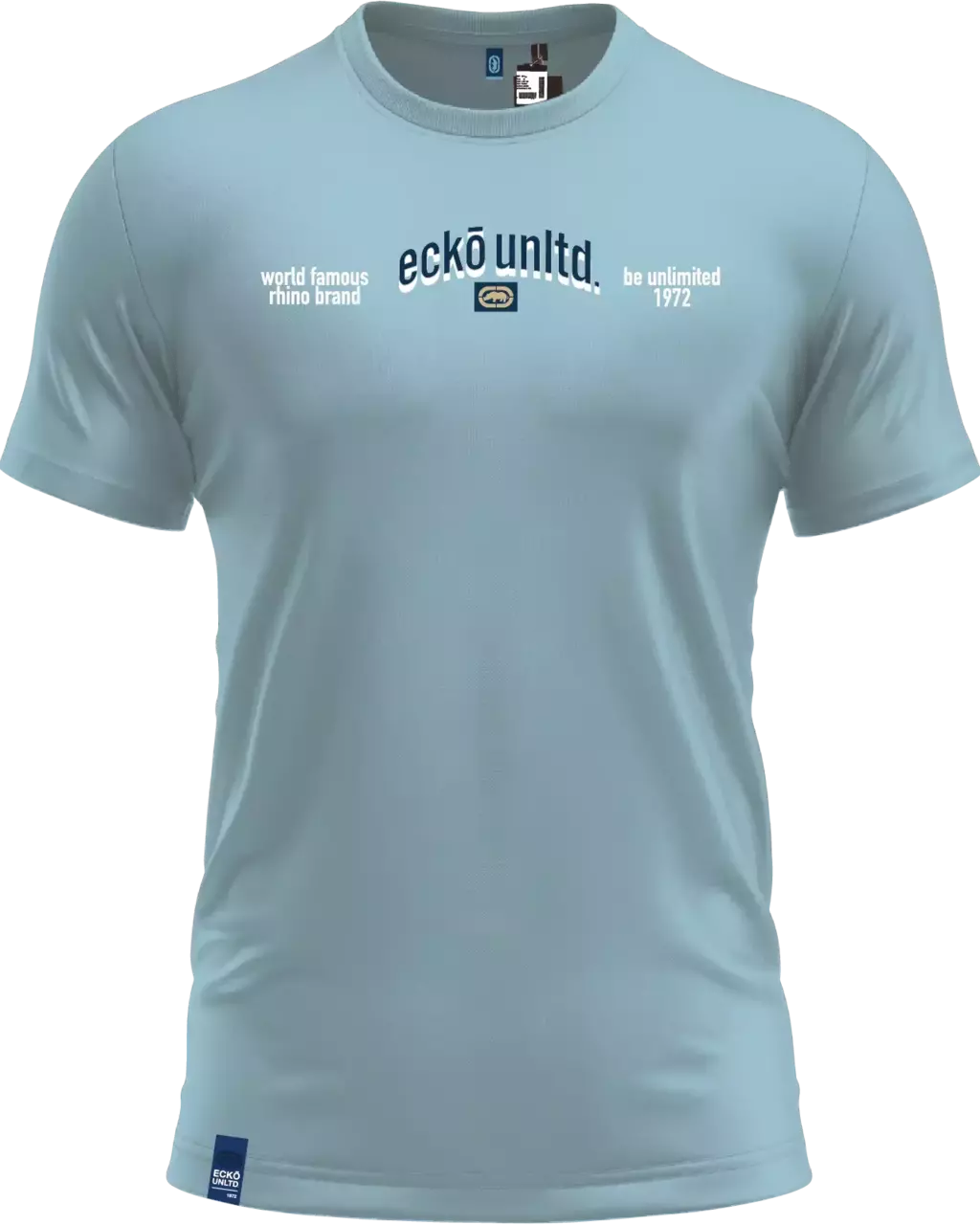 CAMISETA ECKO - FAMOUS AZUL CLARO