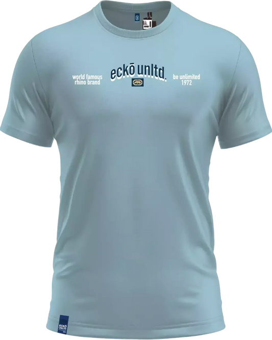 CAMISETA ECKO - FAMOUS AZUL CLARO