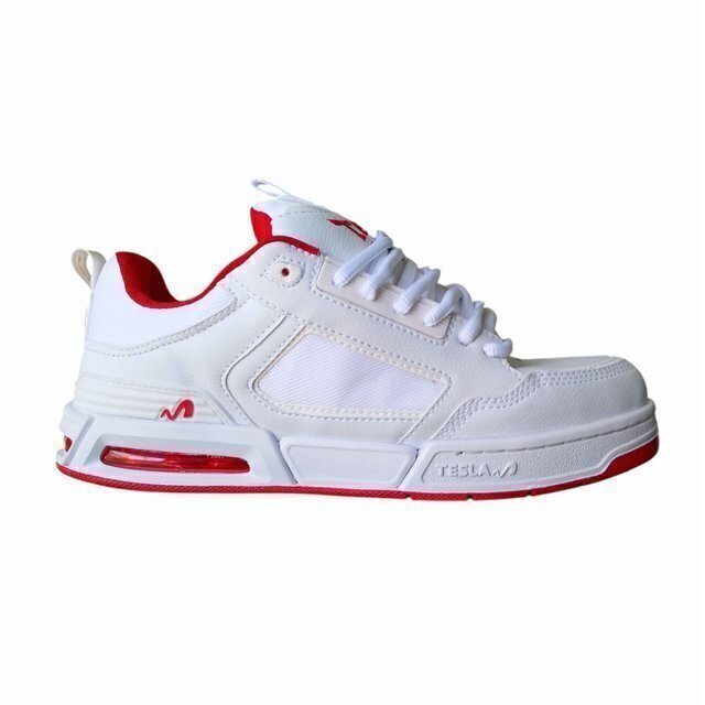 TÊNIS TESLA - PULSE WHITE RED