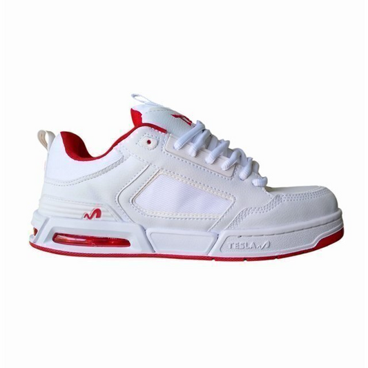 TÊNIS TESLA - PULSE WHITE RED