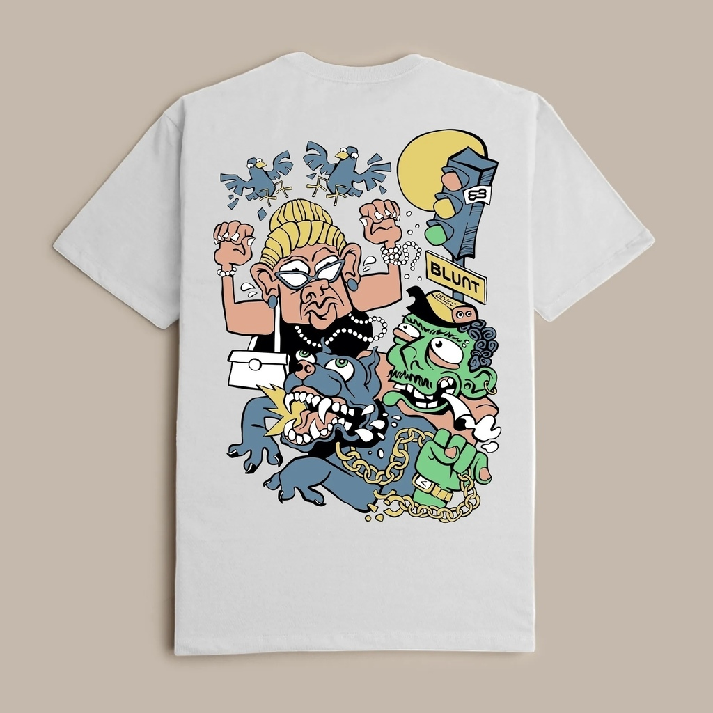 CAMISETA BLUNT - ROCKUS BRANCO