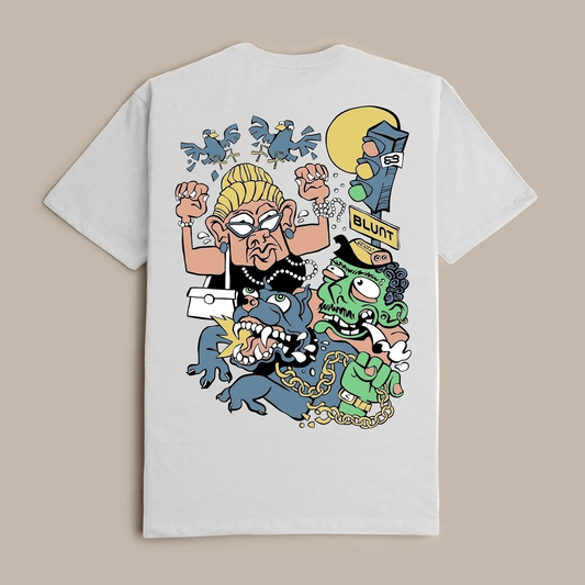 CAMISETA BLUNT - ROCKUS BRANCO