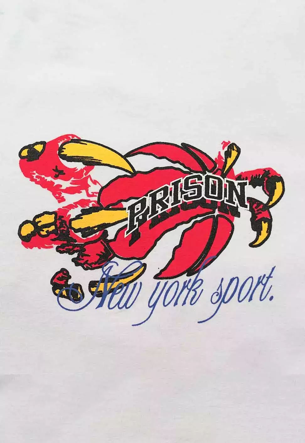 CAMISETA PRISON - SAVAGE WHITE