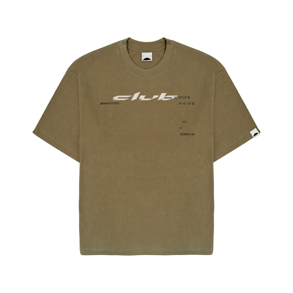 CAMISETA CLUB DE FAMILLE - BANDEIRA