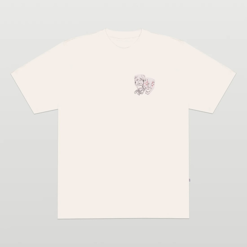 CAMISETA PLANO C - MASKS WHITE