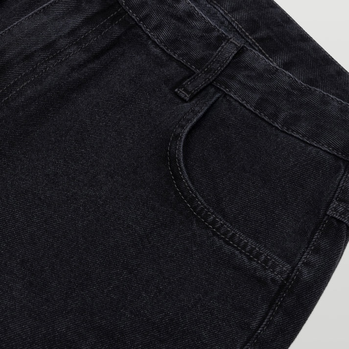 BERMUDA PLANO C - DENIM CARPETER BLACK
