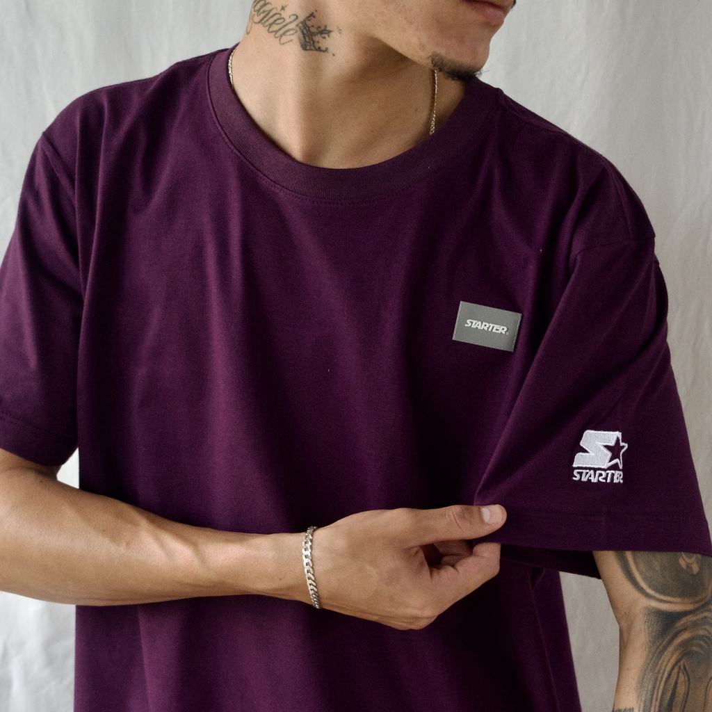 CAMISETA STARTER - MINIMALISTA BASIC ROXO