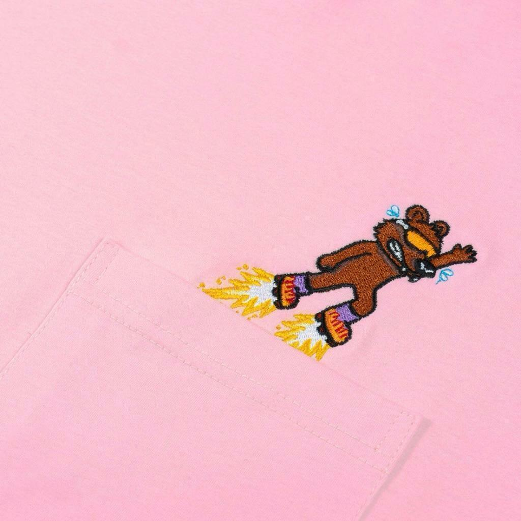 CAMISETA PRISON - STREETWEAR BORDADA TEDDY BEARD PINK