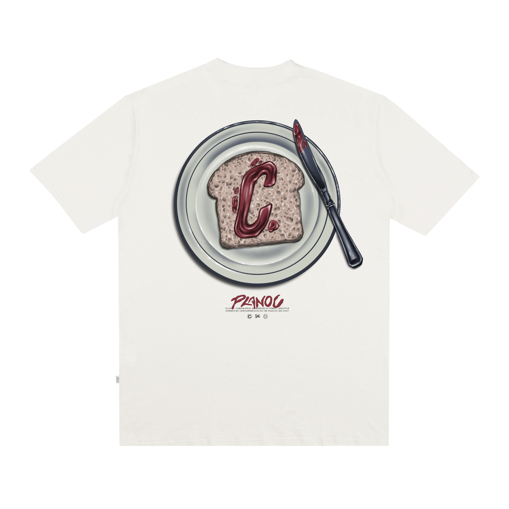 CAMISETA PLANO C - JELLY MARFIM
