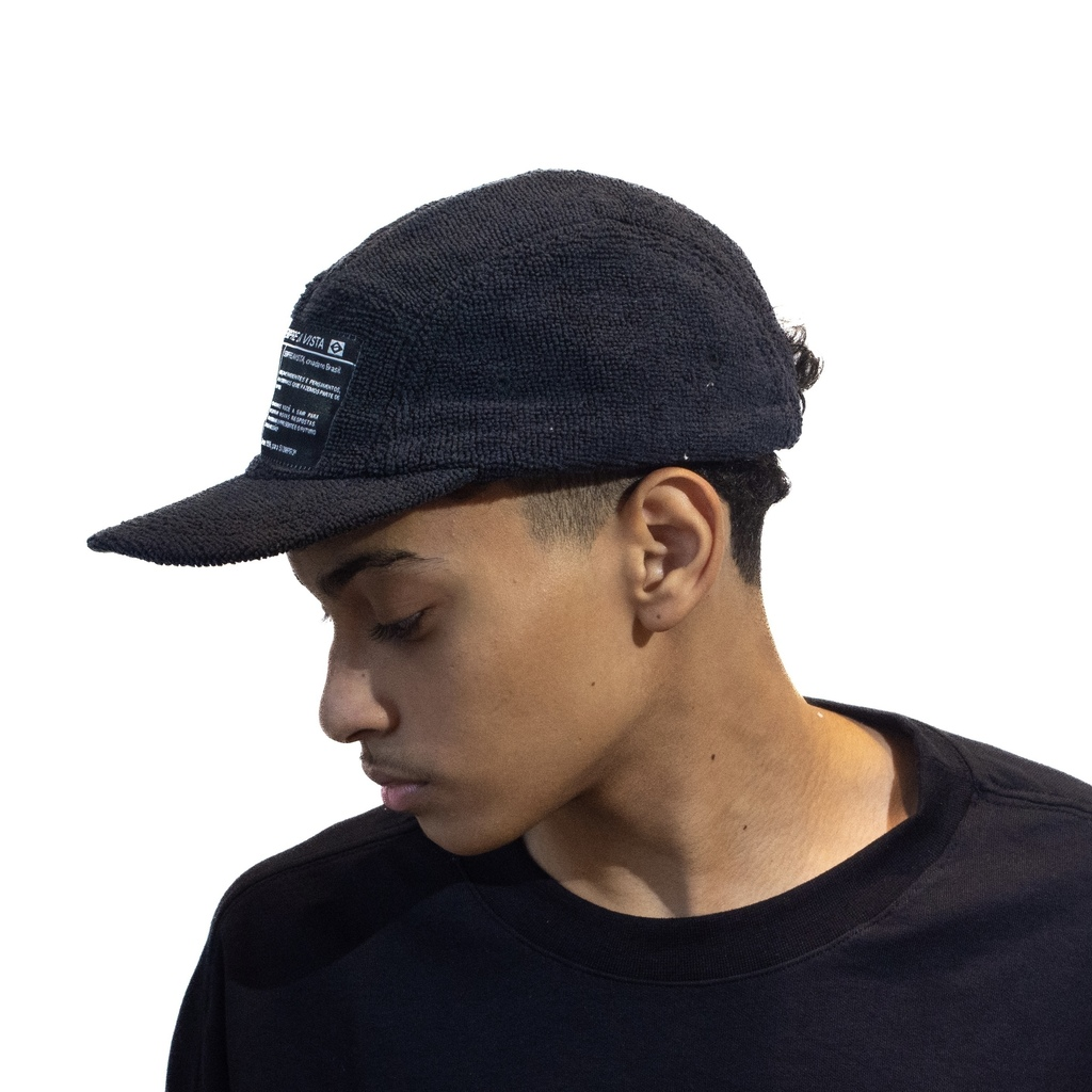 BONÉ SIEMPRE - TOALLA NEGRA