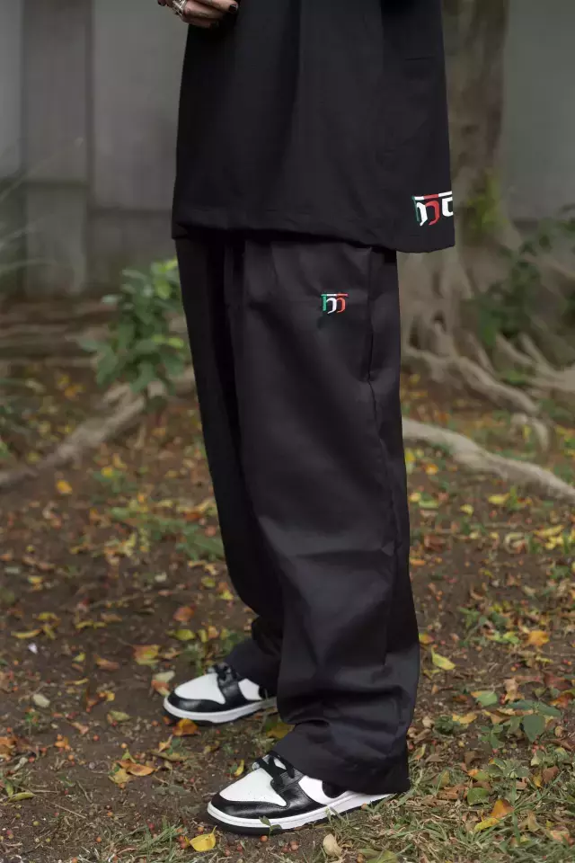 CALÇA MAFIUSU - PRETA RETA UNISSEX